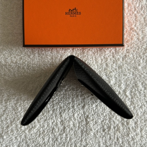 Hermes Calvi Duo Chamkila Goatskin Card Holder Wallet - Picture 11 of 16